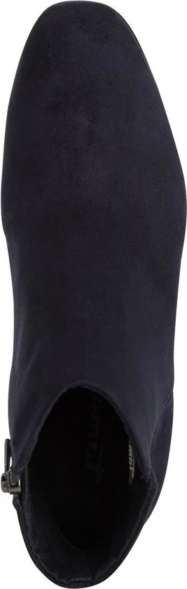 Tamaris Enkellaarsjes Blauw Textiel - Dames - Maat 39 - Afbeelding 16