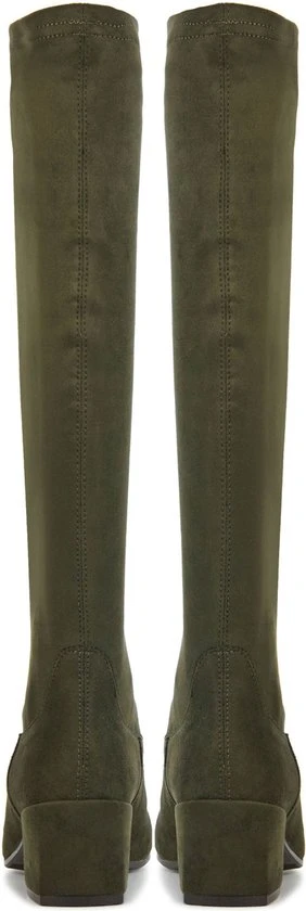 Lamica Klassieke Laarzen Dames / Laarzen / Damesschoenen - Suède - Yesanna 5171 - Groen - Maat 39 - Afbeelding 3