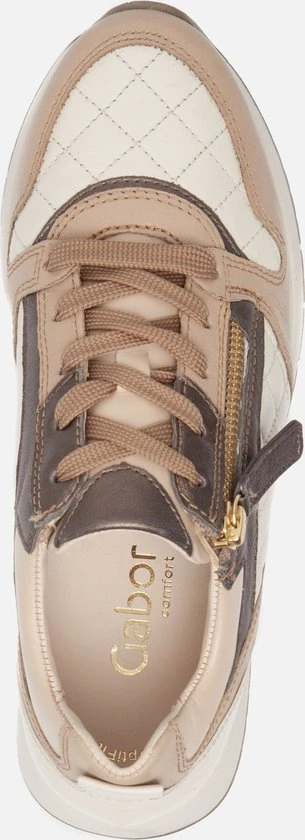Gabor 96.446 Dames Sneakers - Beige - Maat 37 - Afbeelding 10
