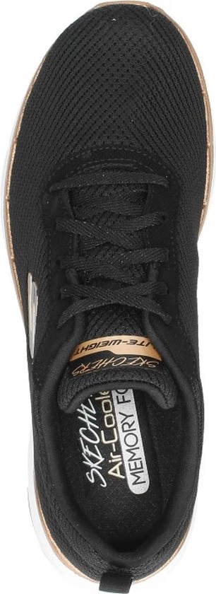 Skechers Flex Appeal 3.0 Sportschoenen - Zwart - Maat 39 - Extra Comfort - Memory Foam - Afbeelding 32