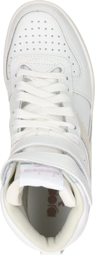 Diadora Magic Basket Demi Icona Mid Da Hoge Sneakers - Leren Sneaker - Dames - Wit - Maat 38 - Afbeelding 6