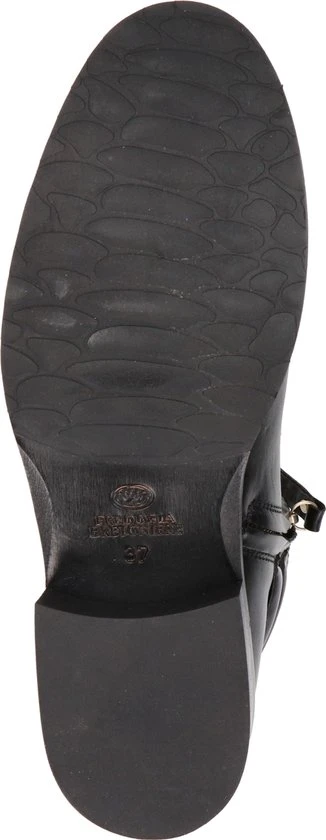 Fred De La Bretoniere Dames Rits-& Gesloten Boot - Zwart - Maat 38 - Afbeelding 7