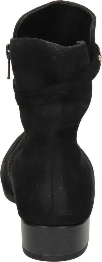 Gabor Enkellaarsjes Dames / Laarzen / Damesschoenen - Suède - 92.716.47 - Zwart - Maat 37 - Afbeelding 5