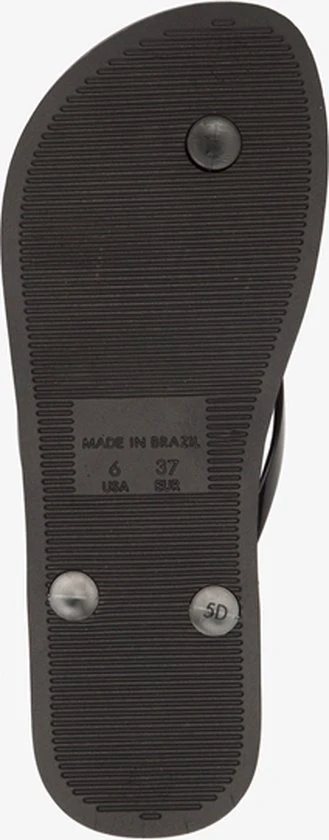 Copacabana Vegan Dames Teenslippers Zwart - Zwart - Maat 40/41 - Afbeelding 5