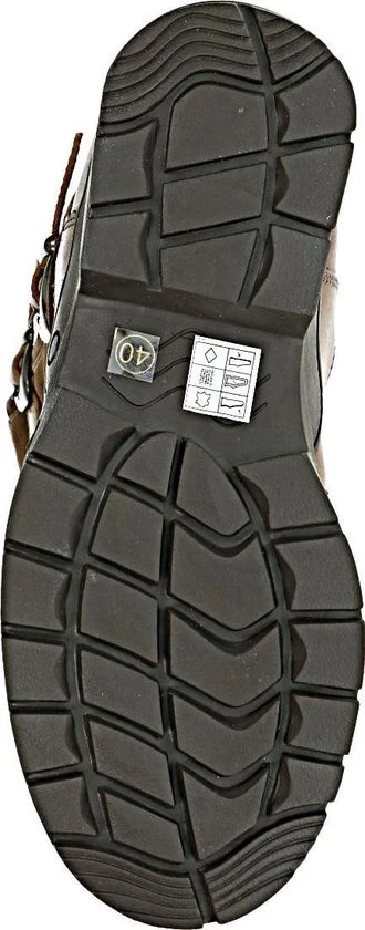 Horka Outdoorlaarzen Highlander Leer/suède Bruin/bruin Maat 39 - Afbeelding 7