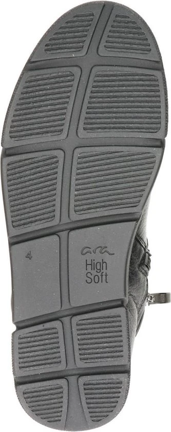 Ara Rom-ST Dames Enkellaars - Zwart - Maat 41,5 - Afbeelding 16