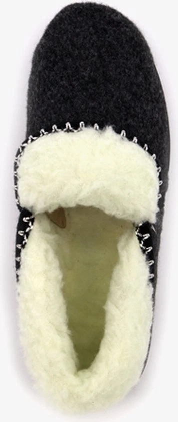 Hush Puppies Dames Pantoffels - Zwart - Maat 39 - Sloffen - Afbeelding 5