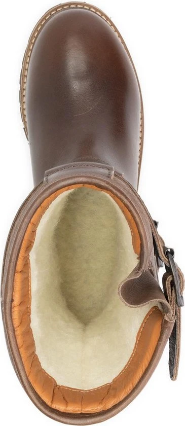 Travelin' Sweden Dames Outdoorlaarzen - Waterdicht En Ademend - Wol Gevoerde Wandellaars - Donkerbruin Leer - Maat 37 - Afbeelding 7