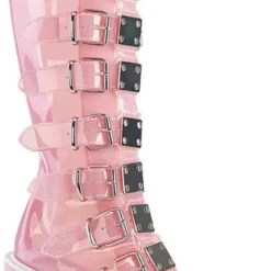 Demonia Plateau Laarzen -39 Shoes- SWING-815C US 9 Roze