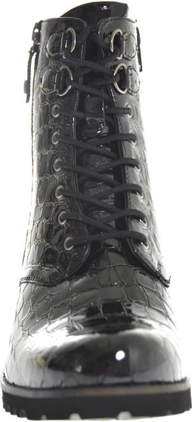 Helioform 658.022 Dames Veterboot - Zwart - Afbeelding 2