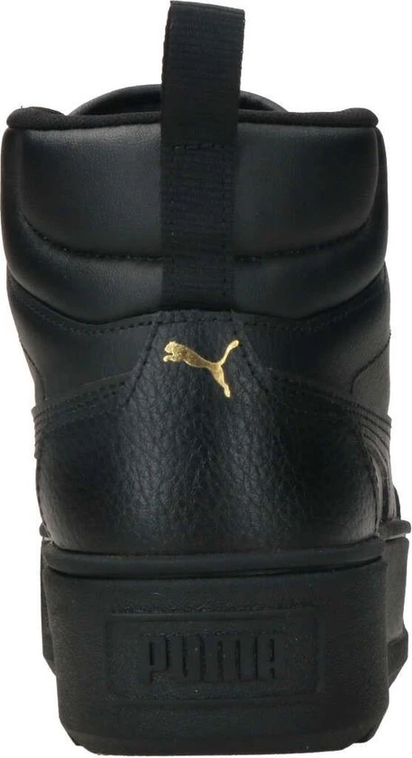 Puma Karmen Mid Dames Sneaker - Zwart - Maat 42 - Afbeelding 12