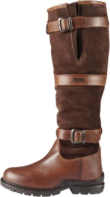 Horka Outdoorlaarzen Highlander Leer/suède Bruin/bruin Maat 39 - Afbeelding 18