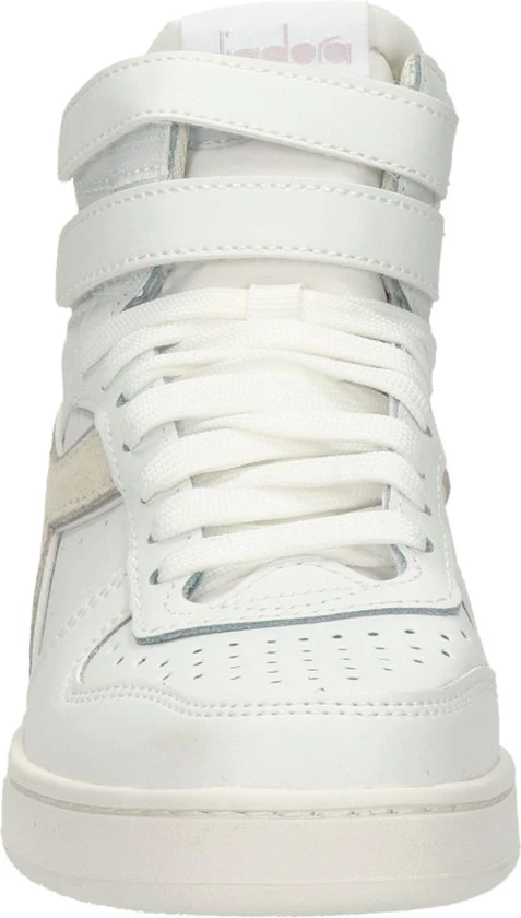 Diadora Magic Basket Demi Icona Mid Da Hoge Sneakers - Leren Sneaker - Dames - Wit - Maat 38 - Afbeelding 3
