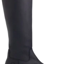 Travelin' Daneborg Hoge Dameslaarzen Winter - Wax Suede Leer - Wol Gevoerd - Donkerblauw - Maat 41