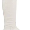 PS Poelman SOPHIE Dames Hoge Laarzen - Crème - Maat 38