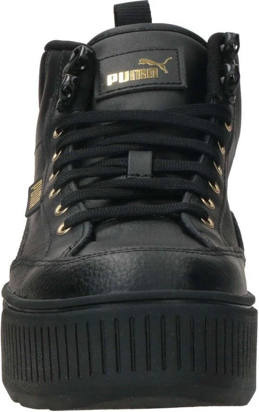 Puma Karmen Mid Dames Sneaker - Zwart - Maat 42 - Afbeelding 13