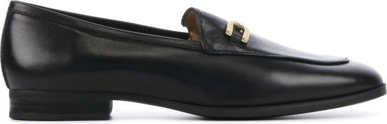 Unisa Vrouwen Leren Instapschoenen / Damesschoenen / Instapper Daimiel Led - Zwart - Maat 42