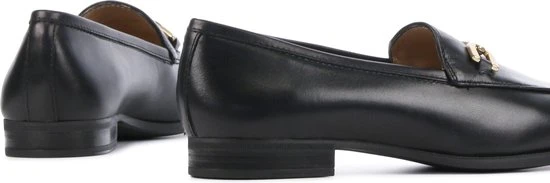 Unisa Vrouwen Leren Instapschoenen / Damesschoenen / Instapper Daimiel Led - Zwart - Maat 42 - Afbeelding 5