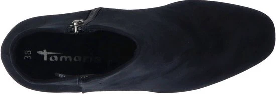 Tamaris Enkellaarsjes Blauw Textiel - Dames - Maat 39 - Afbeelding 9