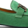 Notre-V 30056-03 Loafers - Instappers - Dames - Groen - Maat 38