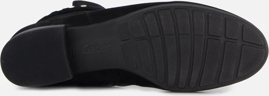 Gabor Enkellaarsjes Dames / Laarzen / Damesschoenen - Suède - 92.716.47 - Zwart - Maat 37 - Afbeelding 14