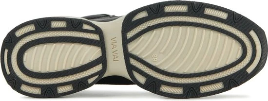 VIA VAI Pepper Jyll Sneakers - Leer - Zwart - Maat 37 - Afbeelding 14