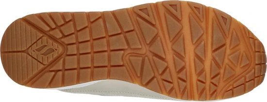 Skechers Uno Wild Streets Dames Sneakers - White/Leopard - Maat 40 - Afbeelding 5