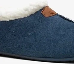 Thu!s Gevoerde Dames Pantoffels - Blauw - Maat 36 - Sloffen