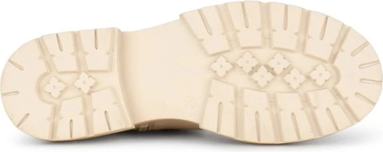 POSH By Poelman ELA Dames Enkellaars - Crème - Maat 39 - Afbeelding 4