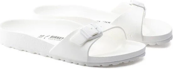 Birkenstock Madrid Dames Slippers Small Fit - White - Maat 37 - Afbeelding 2