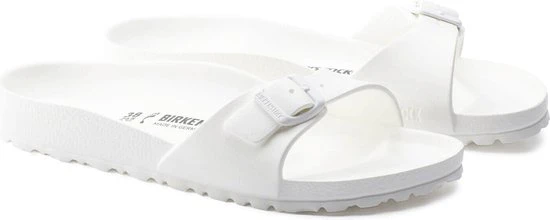 Birkenstock Madrid Dames Slippers Small Fit - White - Maat 37 - Afbeelding 16