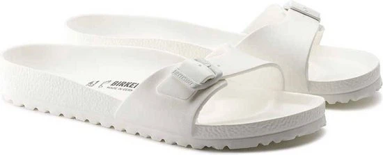 Birkenstock Madrid Dames Slippers Small Fit - White - Maat 37 - Afbeelding 6