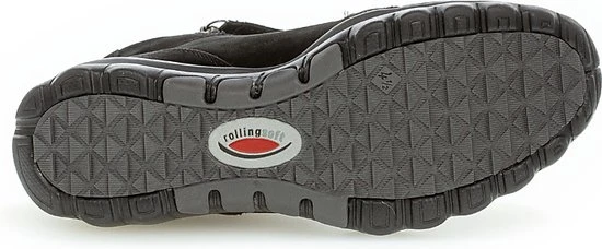 Gabor Rollingsoft Veterboot 96.868.47 Nubuck Zwart - Afbeelding 4
