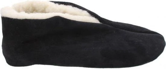 Bernardino Spaanse Sloffen Unisex - Zwart - Maat 36 - 100% Wol - Afbeelding 2