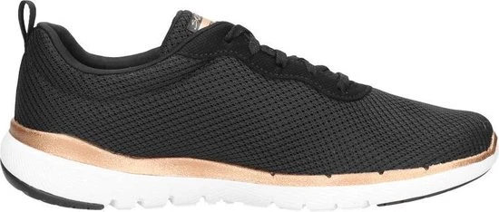 Skechers Flex Appeal 3.0 Sportschoenen - Zwart - Maat 39 - Extra Comfort - Memory Foam - Afbeelding 18