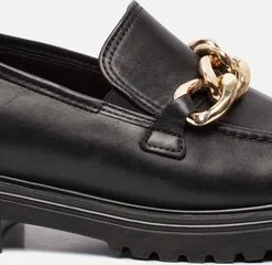 Gabor Instappers Zwart Leer 132301 - Dames - Maat 36.5