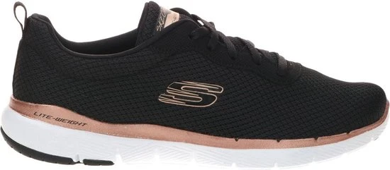 Skechers Flex Appeal 3.0 Sportschoenen - Zwart - Maat 39 - Extra Comfort - Memory Foam - Afbeelding 26