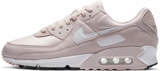 Nike W Air Max 90 Dames Sneakers - Barely Rose/White-Black - Maat 38.5 - Afbeelding 4