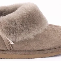 Shepherd Karin Dames Sloffen - Stone - Maat 36