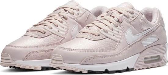 Nike W Air Max 90 Dames Sneakers - Barely Rose/White-Black - Maat 38.5 - Afbeelding 7