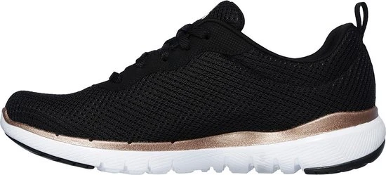Skechers Flex Appeal 3.0 Sportschoenen - Zwart - Maat 39 - Extra Comfort - Memory Foam - Afbeelding 3