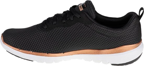 Skechers Flex Appeal 3.0 Sportschoenen - Zwart - Maat 39 - Extra Comfort - Memory Foam - Afbeelding 48