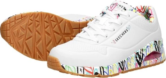 Skechers UNO - LOVING LOVE Dames Sneakers - Maat 38 - Afbeelding 19
