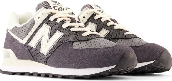 New Balance 574 Unisex Sneakers - Black - Maat 43 - Afbeelding 2