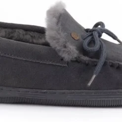 Warmbat Koala Dames Sloffen - Dark Grey - Maat 40