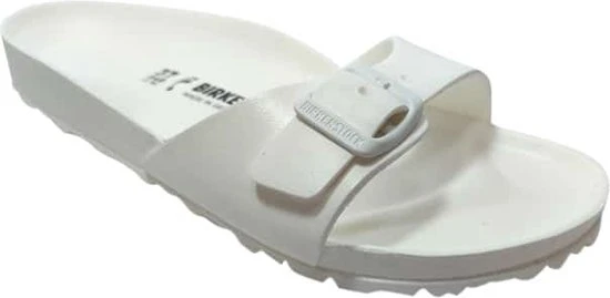 Birkenstock Madrid Dames Slippers Small Fit - White - Maat 37 - Afbeelding 9