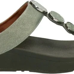 Fitflop™ Slippers / Slides Dames - EP4 - Groen - Maat 36