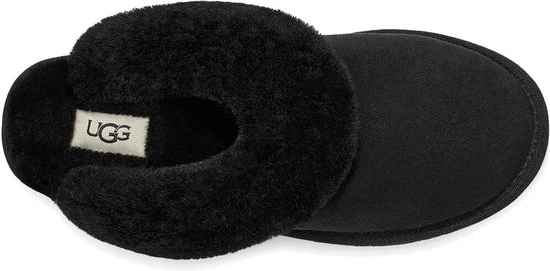 UGG W Classic Slipper II Dames Sloffen - Black - Maat 37 - Afbeelding 6