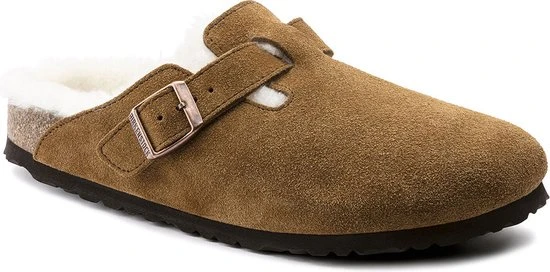 Birkenstock Boston Narrow Dames Clogs - Mink - Maat 36 - Afbeelding 9