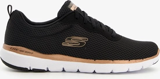 Skechers Flex Appeal 3.0 Sportschoenen - Zwart - Maat 39 - Extra Comfort - Memory Foam - Afbeelding 38